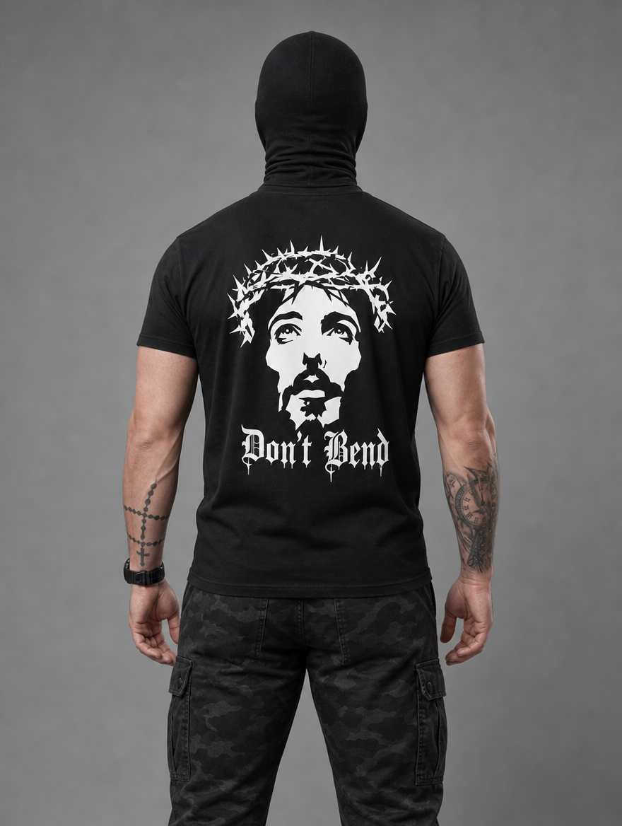 Christ Don't Bend Tee