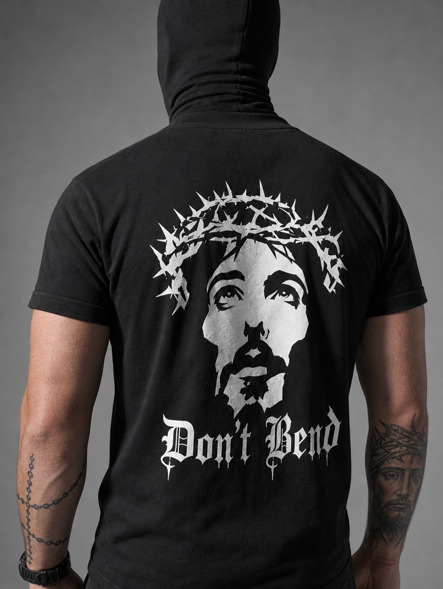 Christ Don't Bend Tee