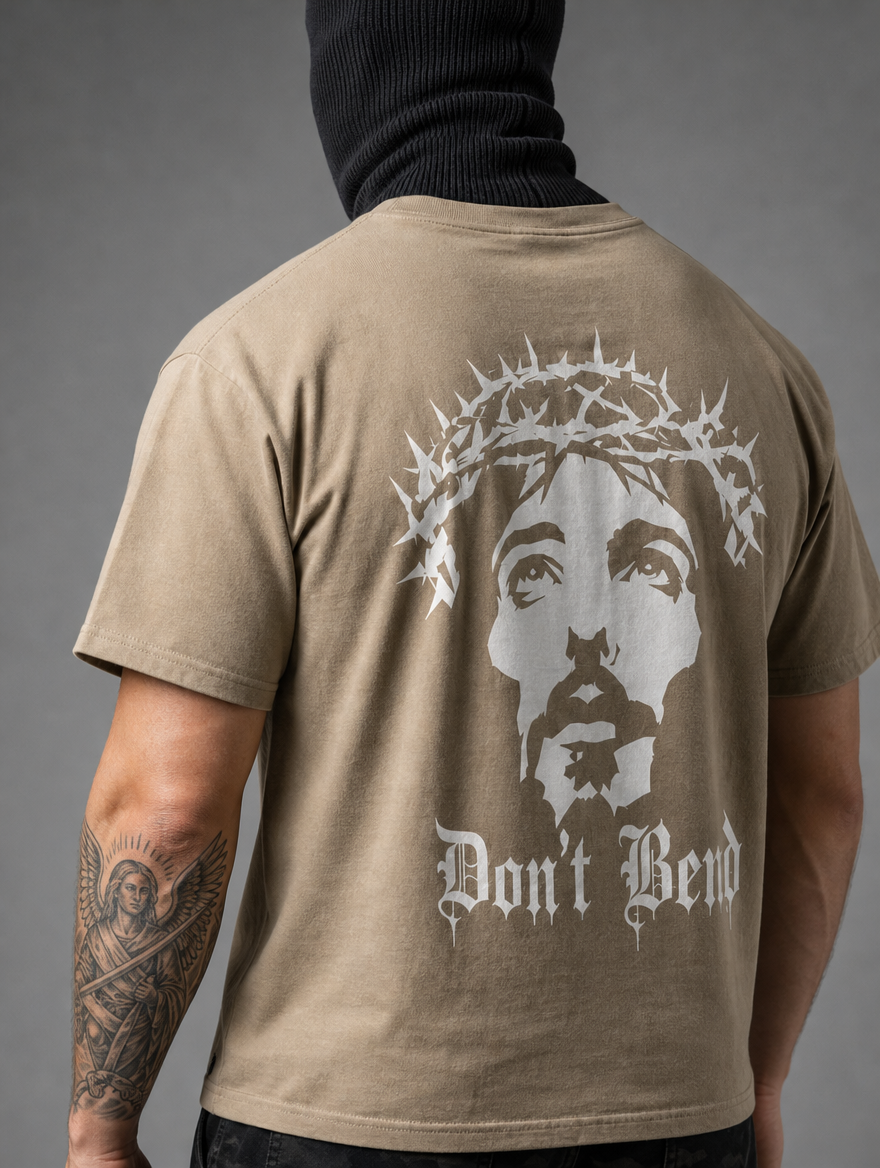 Christ Don't Bend Tee