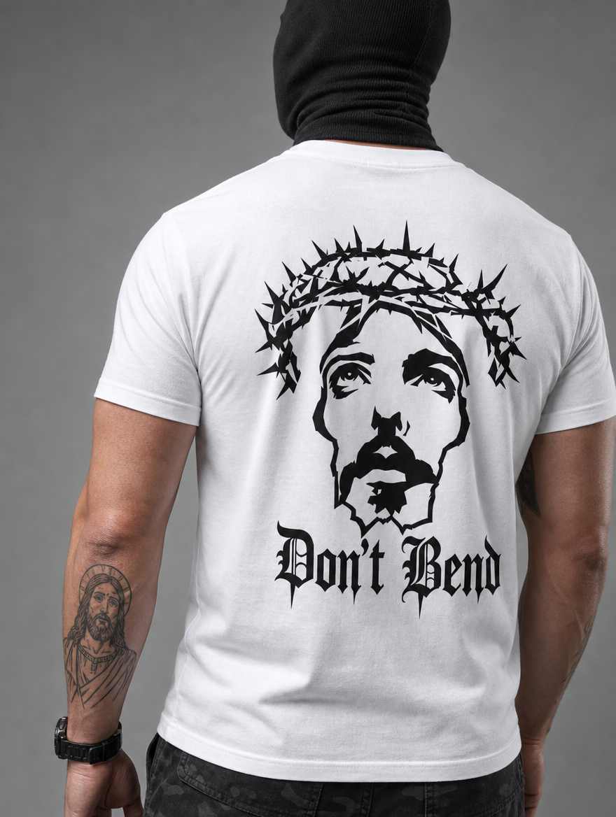 Christ Don't Bend Tee